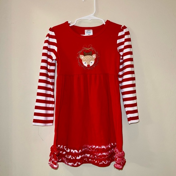 NWOT Reindeer Christmas Dress - Picture 2 of 3